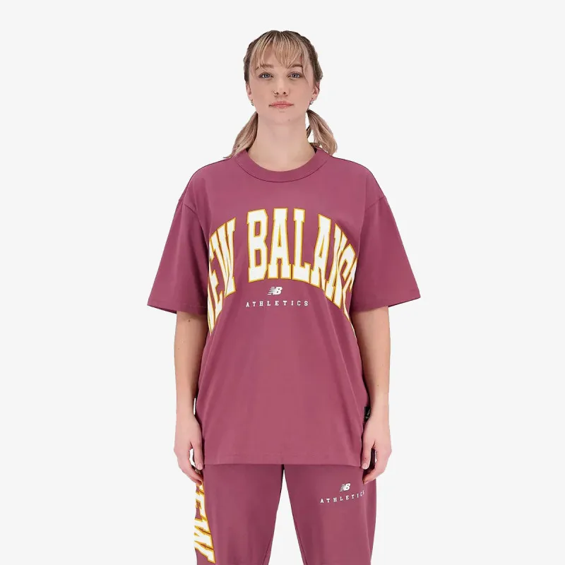 NEW BALANCE Majice kratke Uni-ssentials Warped Classics Cotton Jer 