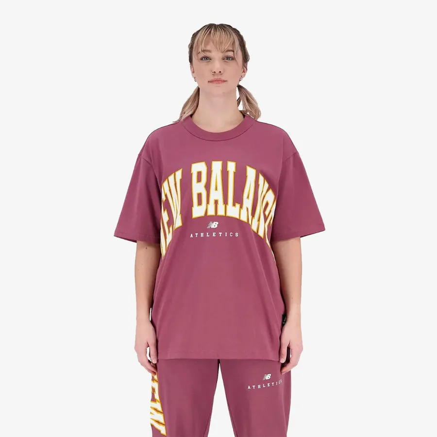 NEW BALANCE Majice kratke Uni-ssentials Warped Classics Cotton Jer 