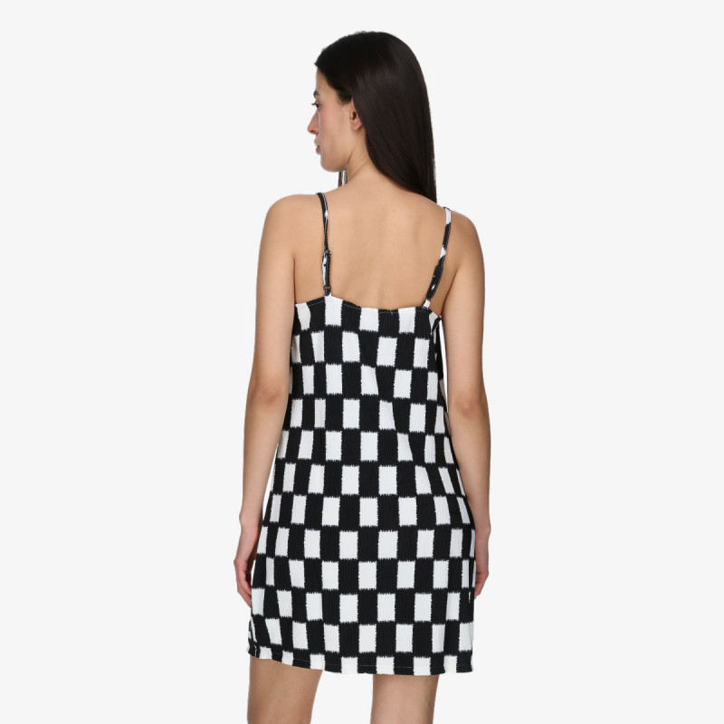 VANS OBLEKA BENTON CHECKER CAMI DRESS 