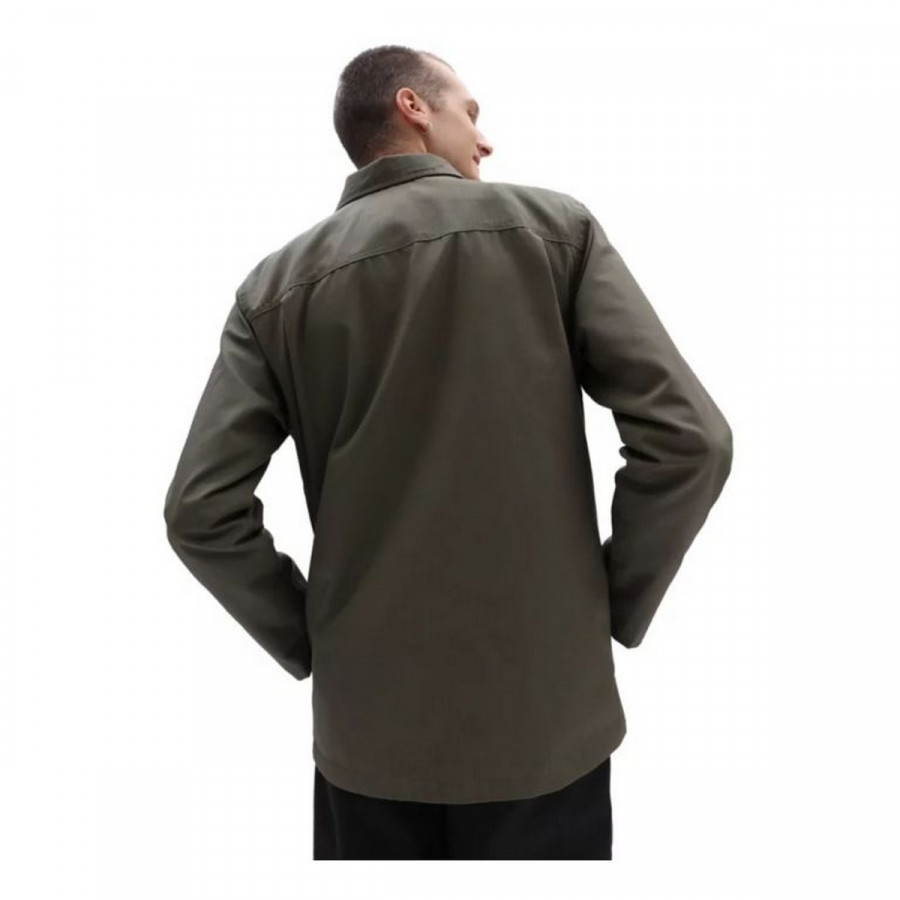 VANS JAKNA MN DRILL CHORE COAT GRAPE LEAF 