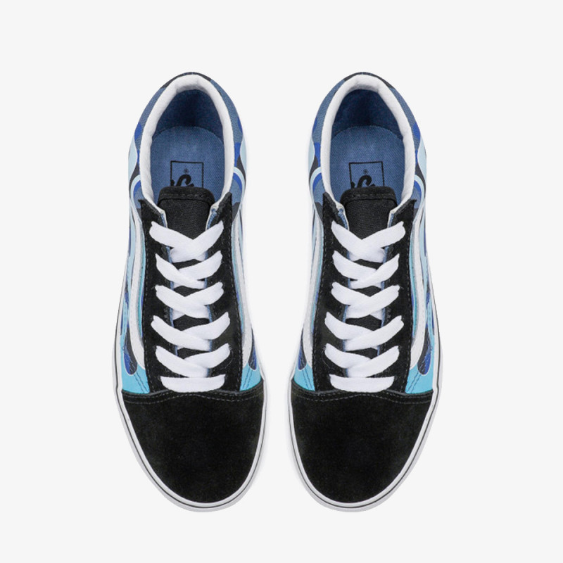VANS Superge JN OLD SKOOL CAMO FLAME BL 