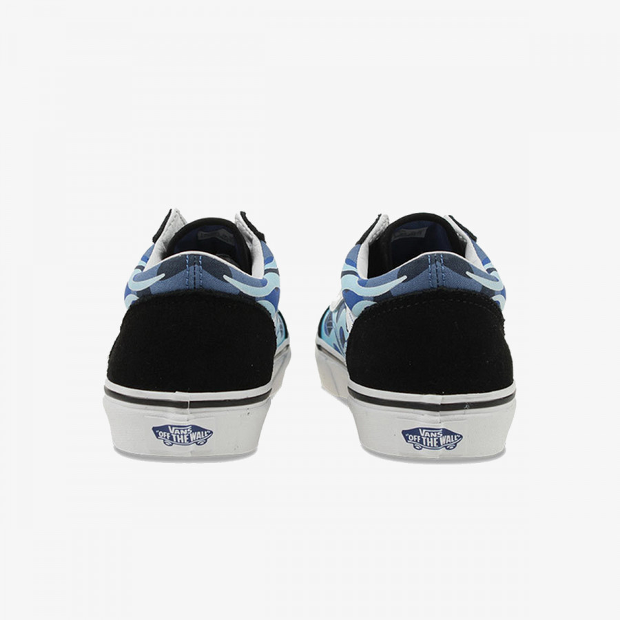 VANS Superge JN OLD SKOOL CAMO FLAME BL 