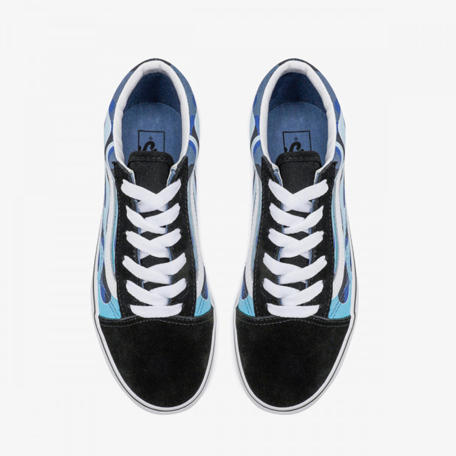 VANS Superge JN OLD SKOOL CAMO FLAME BL 