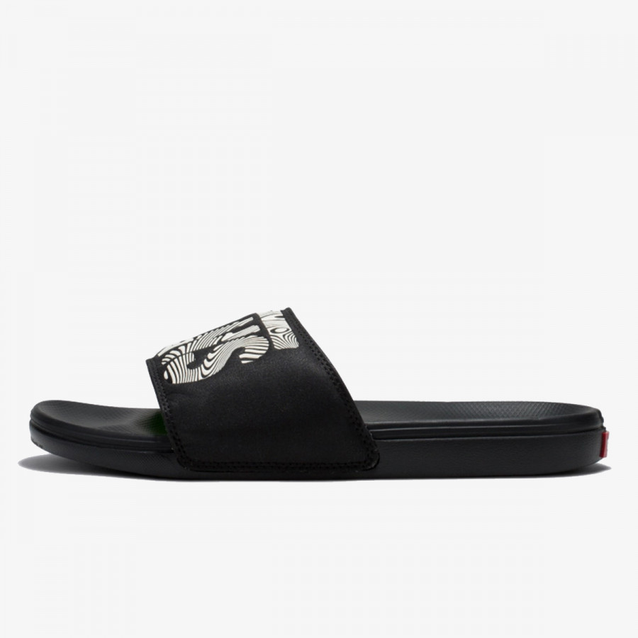 VANS Natikači MN La Costa Slide-On TRIPPY GRAIN BLACK/ 