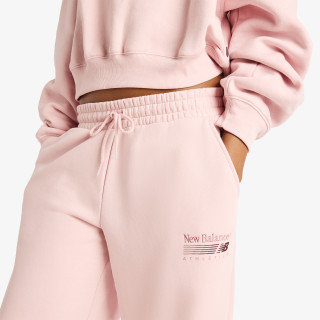 NEW BALANCE SPODNJI DELI TRENIRKE Trackside Fleece Pant 