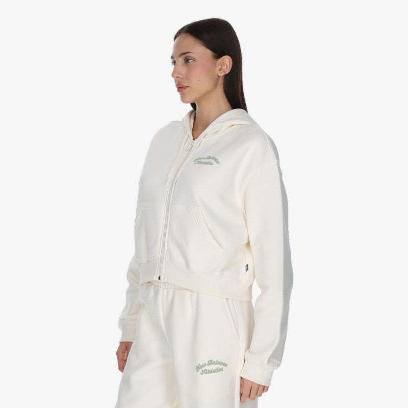 NEW BALANCE KAPUCAR Linear Heritage Fleece Full Zip 