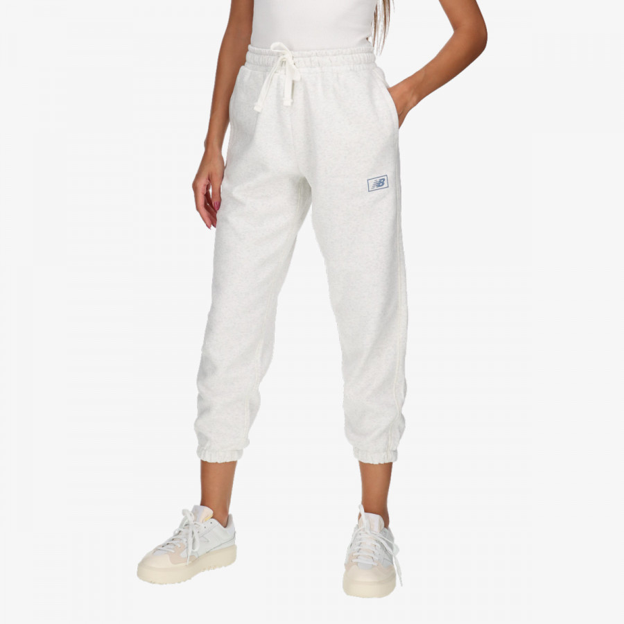NEW BALANCE SPODNJI DELI TRENIRKE Essentials Brushed Back Fleece Pant 
