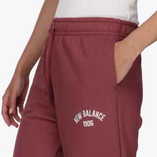 NEW BALANCE SPODNJI DELI TRENIRKE Essentials Varsity Fleece Pant 
