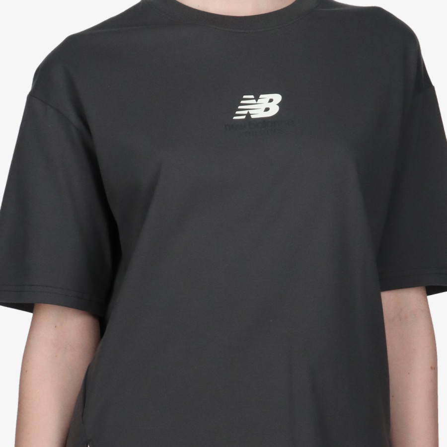 NEW BALANCE KRATKA MAJICA Athletics Remastered Cotton Jersey Boxy 