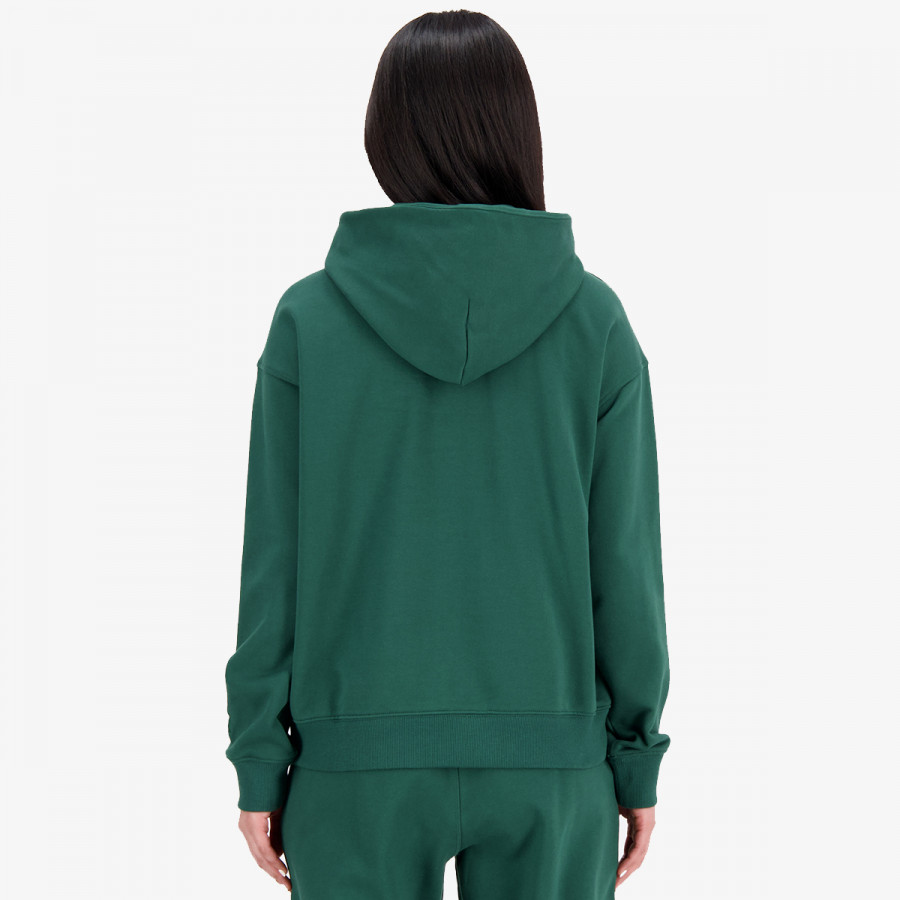 NEW BALANCE KAPUCAR Athletics Varsity Oversized Fleece Hoodi 