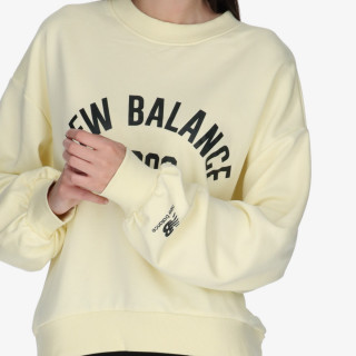 NEW BALANCE KAPUCAR Essentials Varsity Fleece Crew 