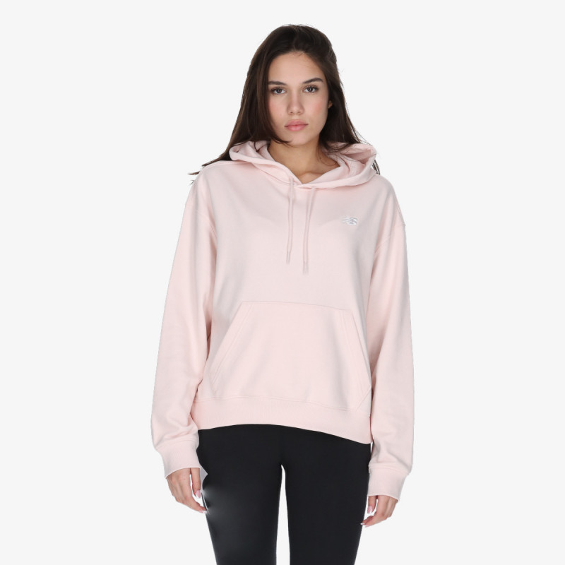 NEW BALANCE KAPUCAR FRENCH TERRY SMALL LOGO HOOD 