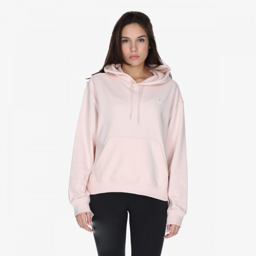 NEW BALANCE KAPUCAR FRENCH TERRY SMALL LOGO HOOD 