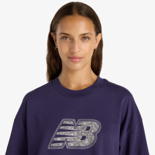 NEW BALANCE KRATKA MAJICA Lace NB T-Shirt 