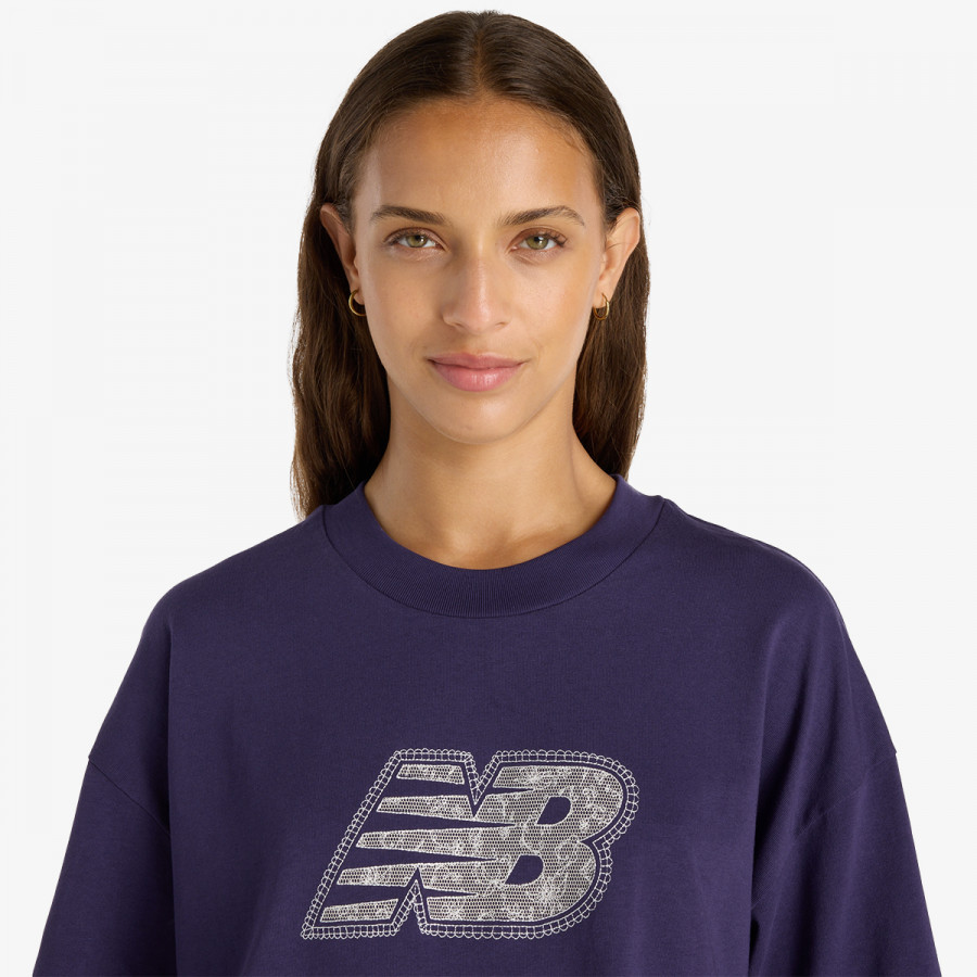 NEW BALANCE KRATKA MAJICA Lace NB T-Shirt 