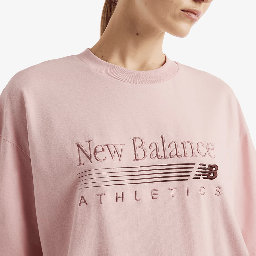 NEW BALANCE KRATKA MAJICA Trackside Oversized T-Shirt 