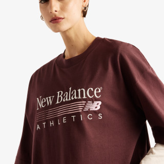 NEW BALANCE KRATKA MAJICA Trackside Oversized T-Shirt 
