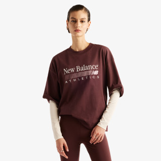 NEW BALANCE KRATKA MAJICA Trackside Oversized T-Shirt 