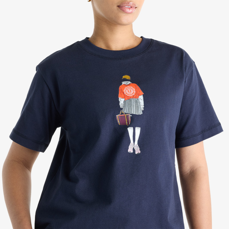 NEW BALANCE KRATKA MAJICA Varsity Scholar Relaxed Hip T-Shirt 