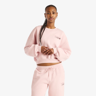 NEW BALANCE KAPUCAR Trackside Fleece Crew 